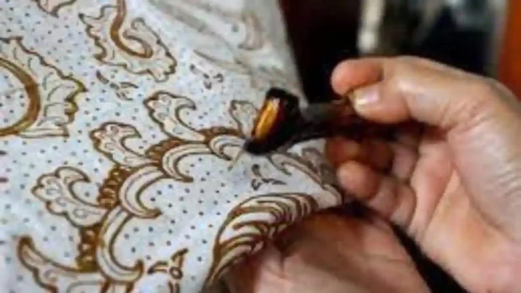 Handmade Batik Indonesia with intricate floral patterns in vibrant colors.