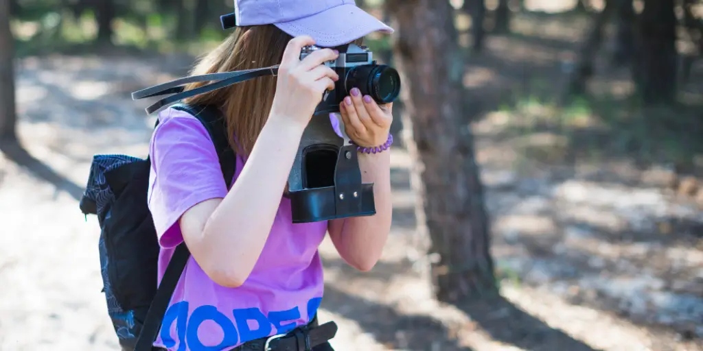 Point Pelee National Park with bird watchers observing migrating birds