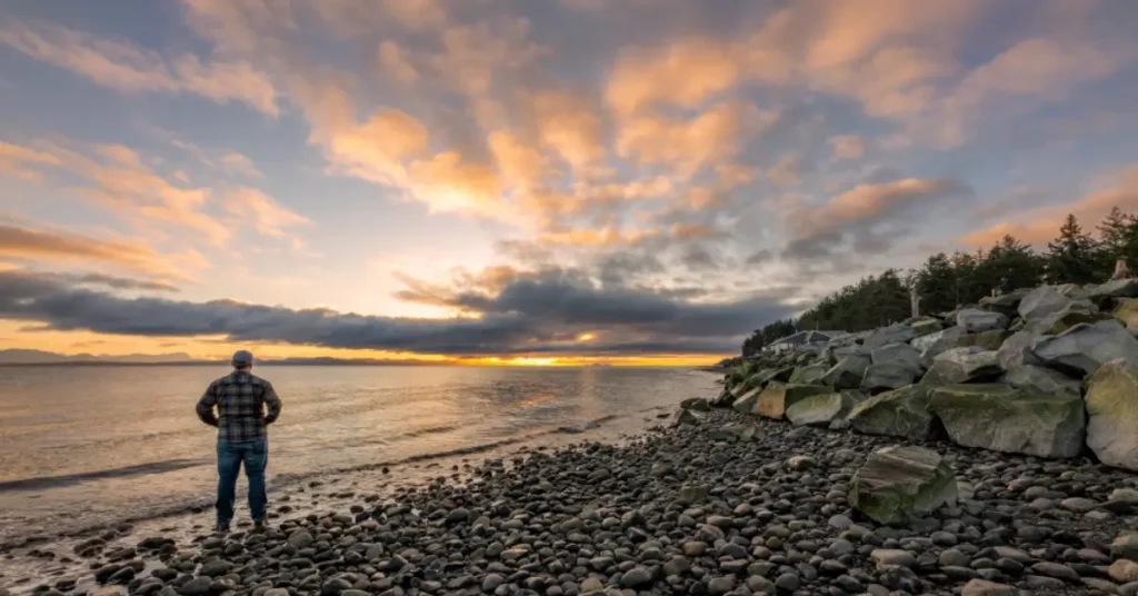 Long Beach in British Columbia is one of the top beaches in Canada with surfers and scenic ocean views